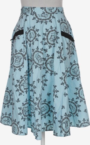 Hell Bunny Skirt in XS in Blue: front