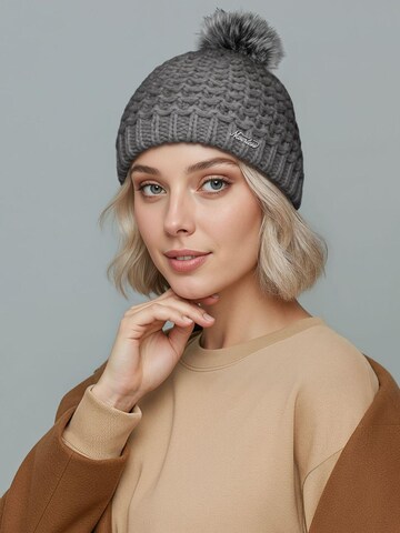 Neverless Beanie '1978' in Grey