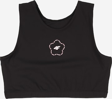 Sous-vêtements de sport 4F Junior en noir : devant
