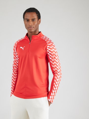 Maglia funzionale 'TeamLIGA26' di PUMA in rosso: frontale