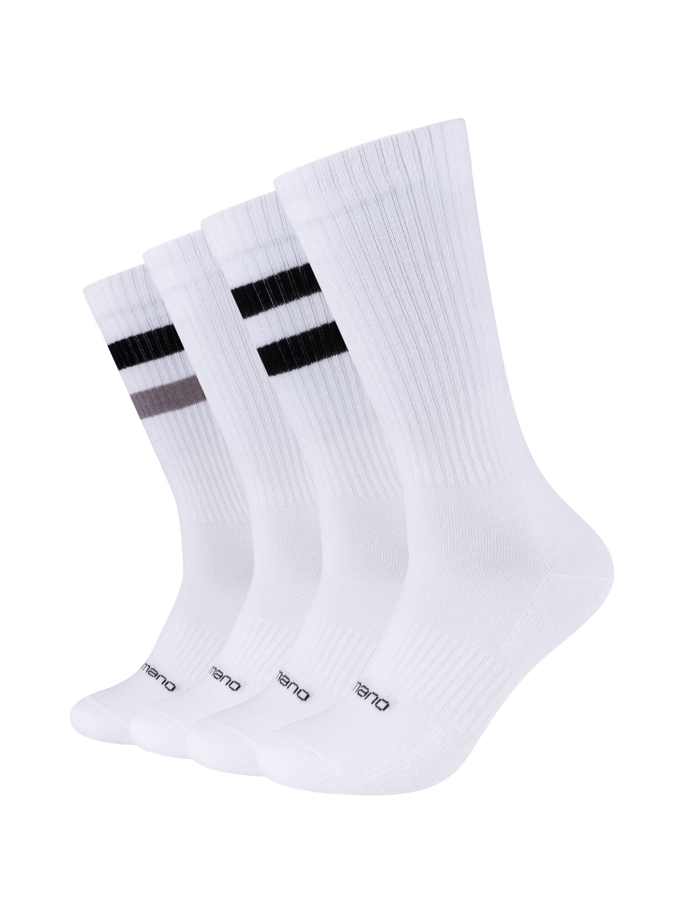 camano Socks in White: front