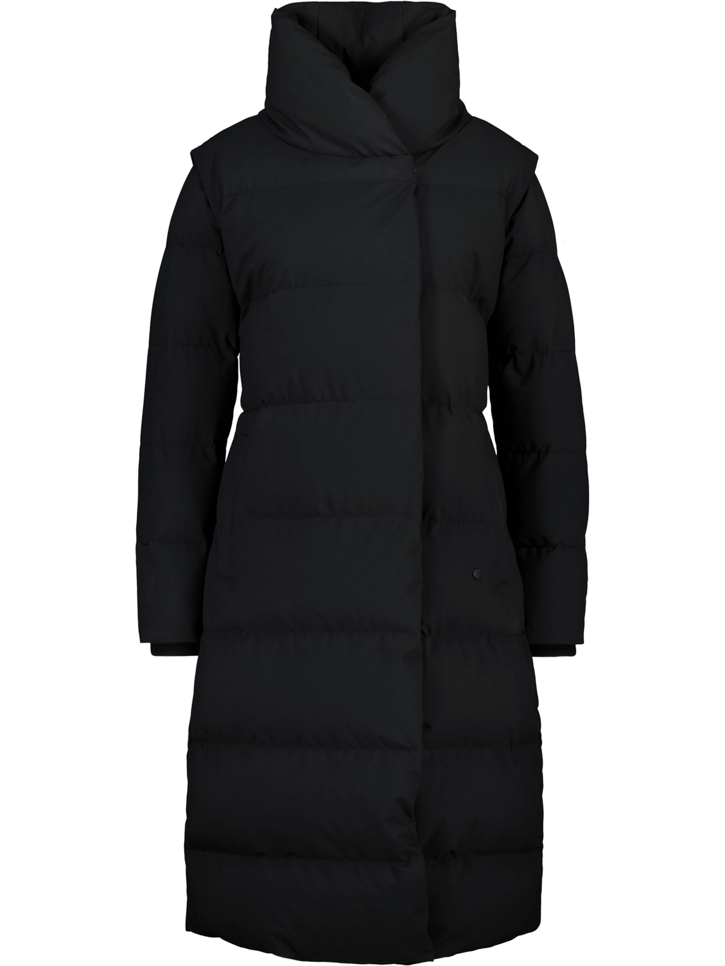 alife &amp; kickin Зимнее пальто &#x27;FleurAK&#x27; в Черный: спереди