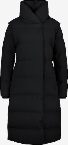 Alife and Kickin Vinterkappa 'FleurAK' i svart: framsida