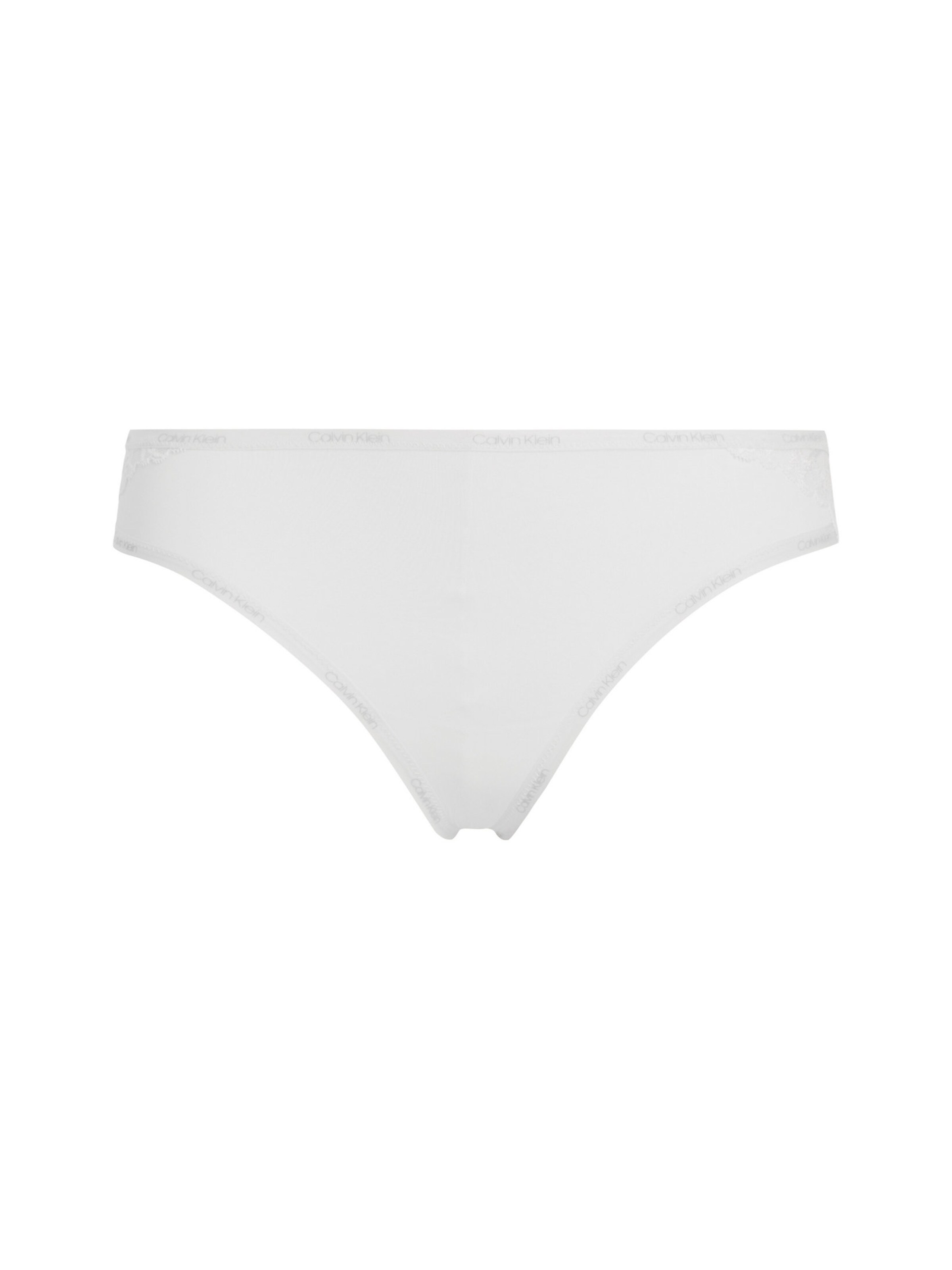 Slip 'Attraction' Calvin Klein Underwear en blanc : devant