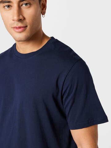 Les Deux T-Shirt 'Marais' in Blau