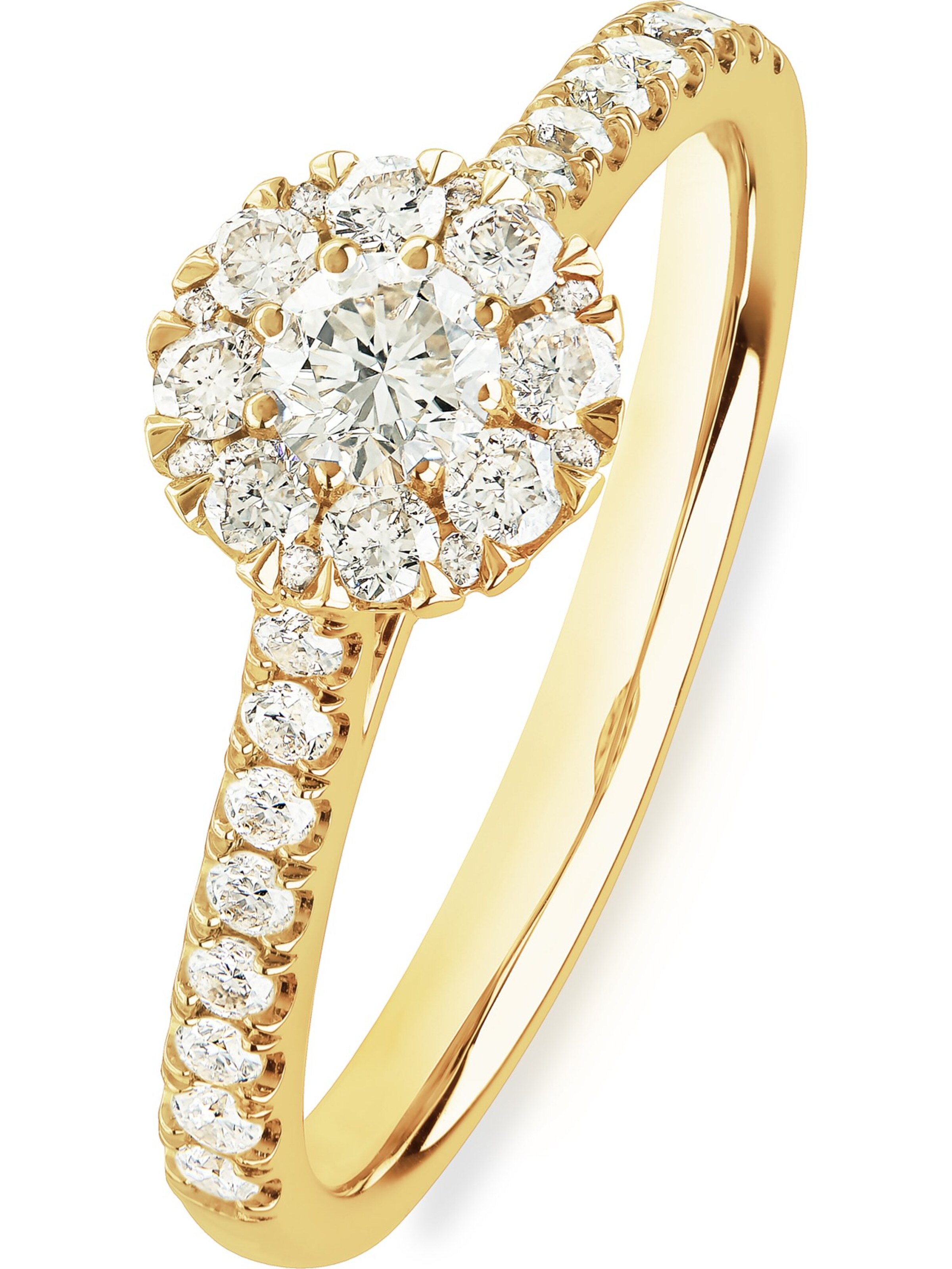 CHRIST Ring in Yellow: front