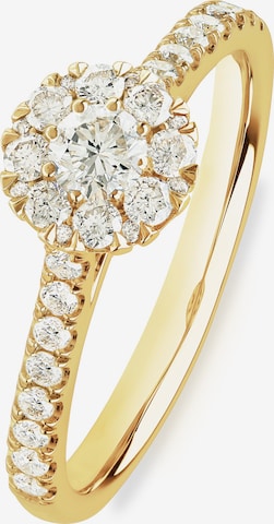 CHRIST Ring in Gelb: Vorderseite