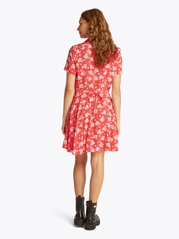 Tommy Jeans Shirt dress 'HAWAII' in Red