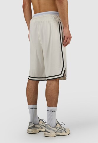 PegadorLoosefit Hlače - bijela boja