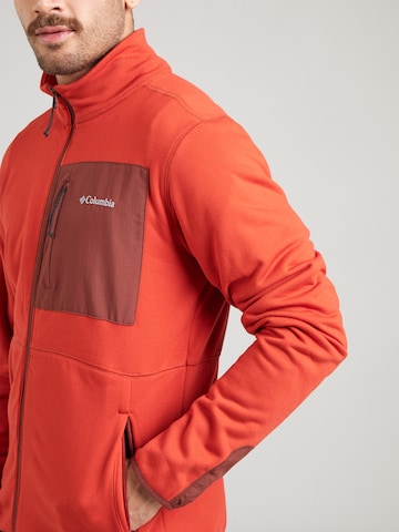 COLUMBIA Funktionsfleecejacke in Rot