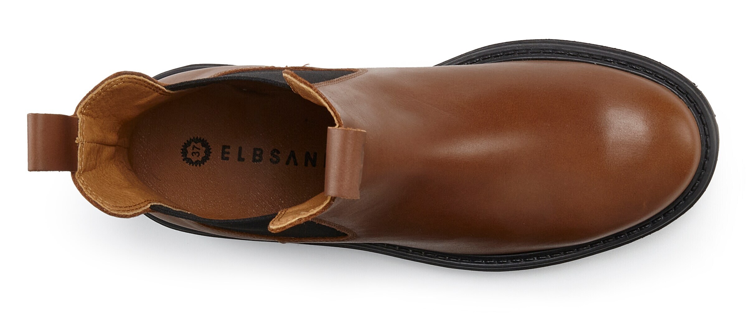 Elbsand - Botas Chelsea en marrón