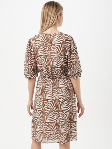 PULZ Jeans Dress 'PZBERETHE' in Brown