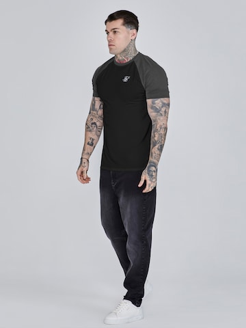 T-Shirt SikSilk en noir