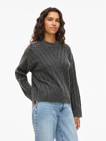 Pull-over 'RELLI' VILA en gris : devant