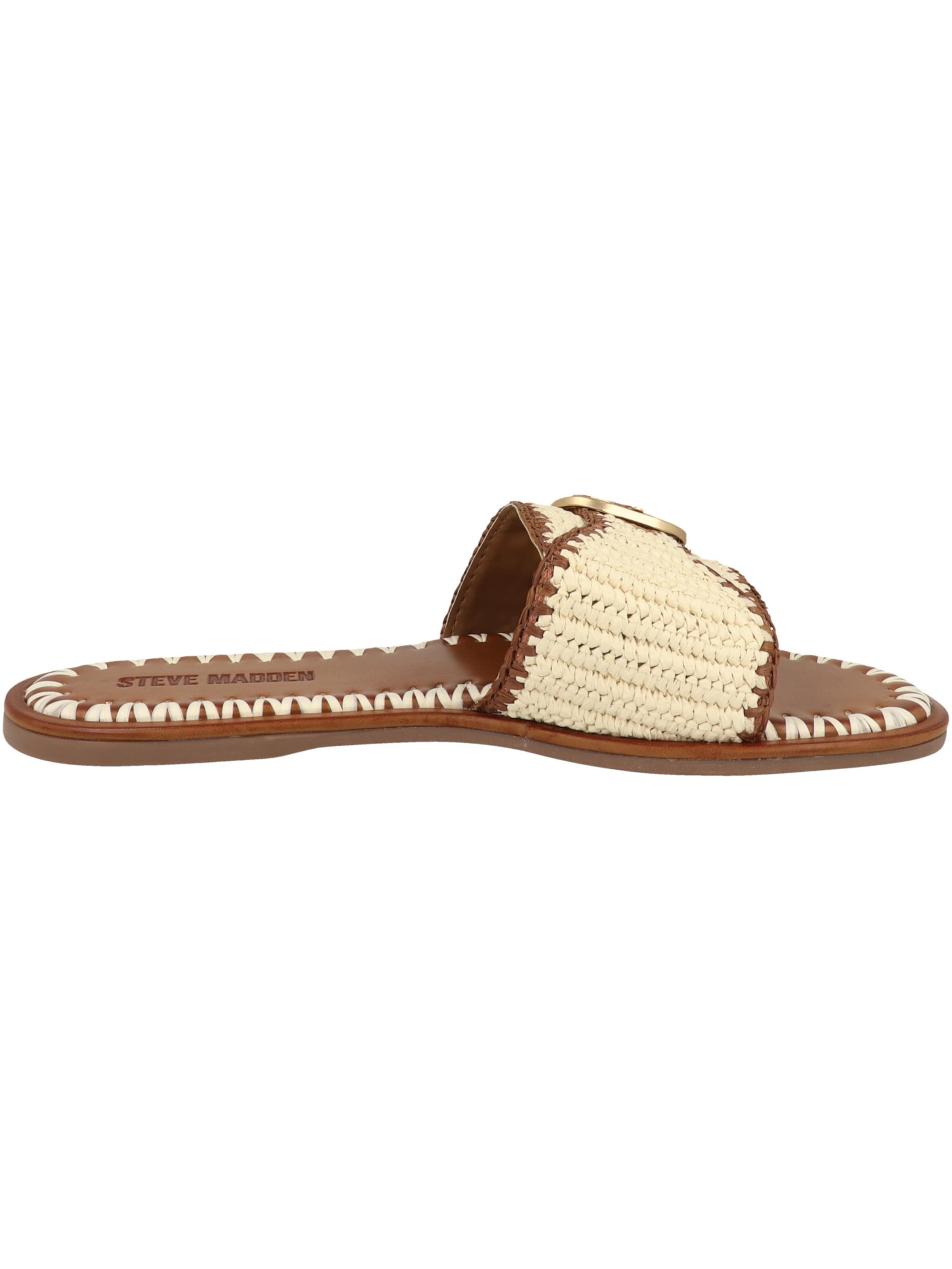 STEVE MADDEN Pantolette 'Seabreeze' in Beige