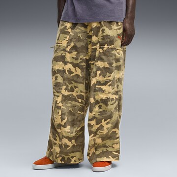 Regular Pantalon de sport PUMA en mélange de couleurs : devant