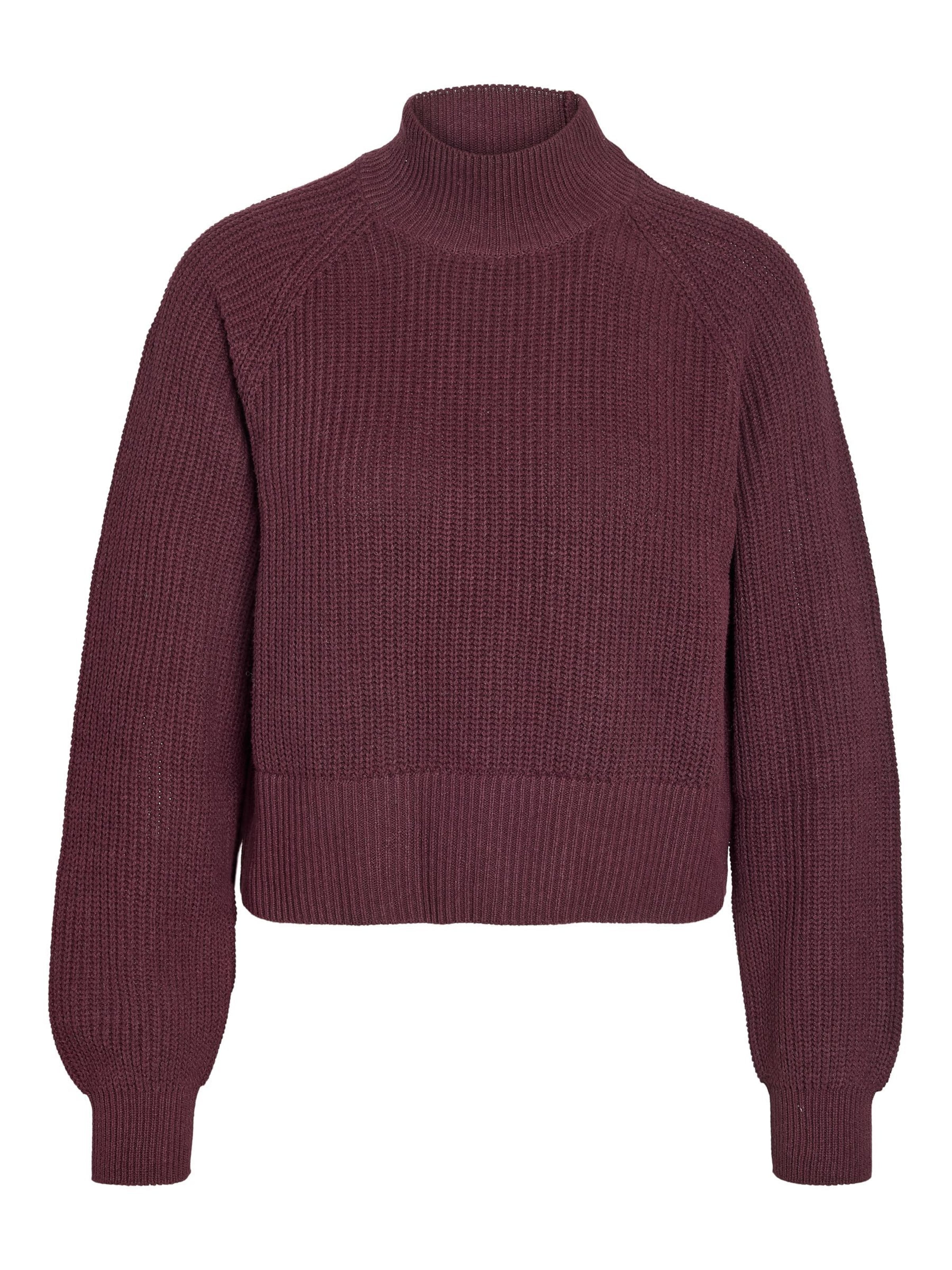 Pullover di Noisy may in marrone: frontale
