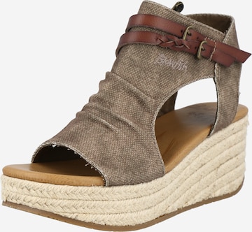 Blowfish Malibu Strap Sandals 'Lacey4Earth' in Brown: front