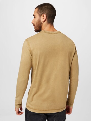 BOSS - Camiseta 'Tokkslong' en beige