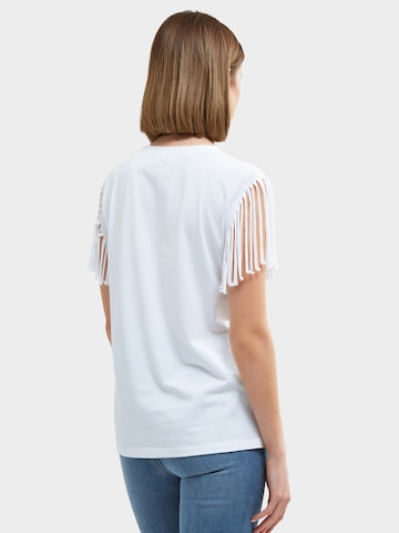 Influencer T-Shirt in Weiß