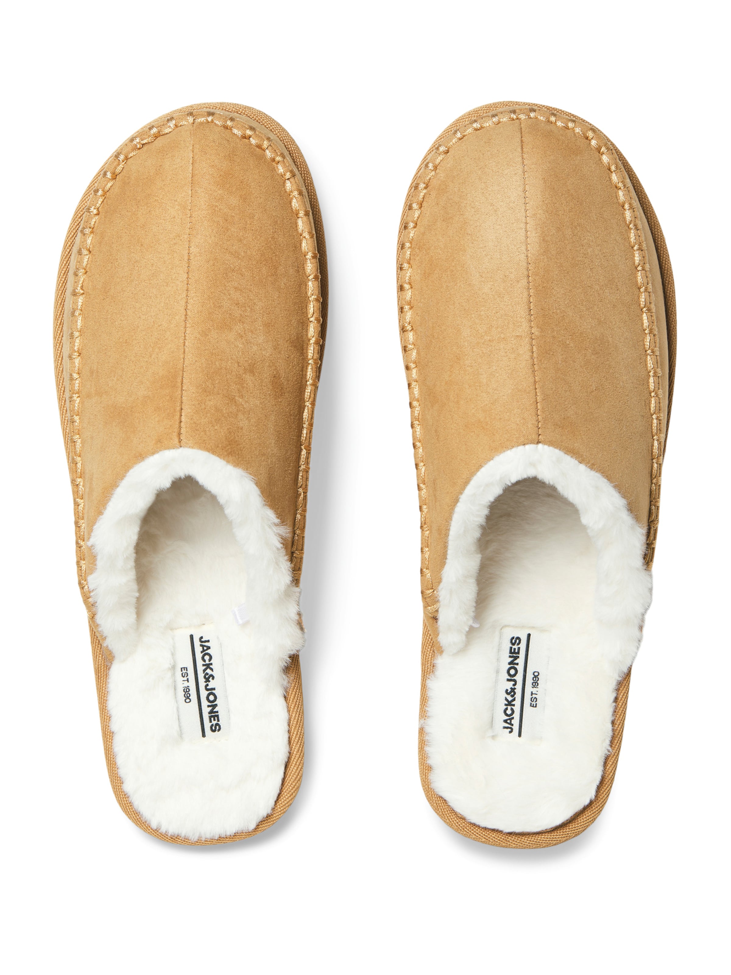 JACK & JONES - Zapatillas de casa 'JFWMANOR' en marrón