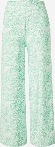 OBJECT - Loosefit Pantalón en verde: frente