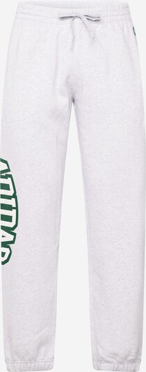 ADIDAS ORIGINALS Pantalon 'VRCT' en gris chiné / vert foncé, Vue avec produit