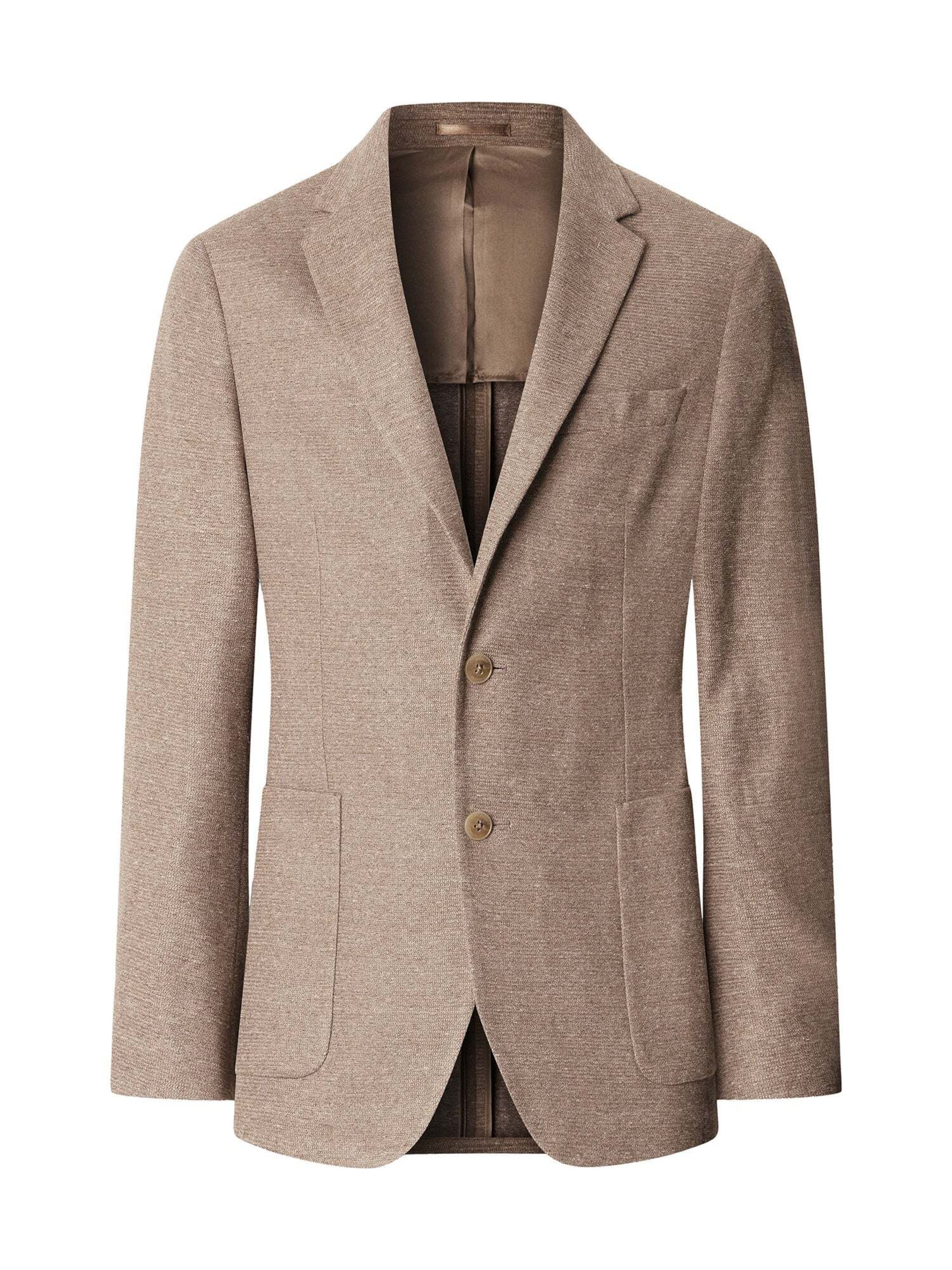 Hackett London Veste de costume en beige chiné, Vue avec produit
