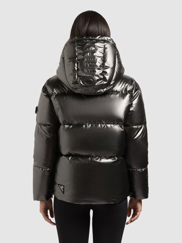 khujo Winterjas 'Devina3 Shiny' in Zwart