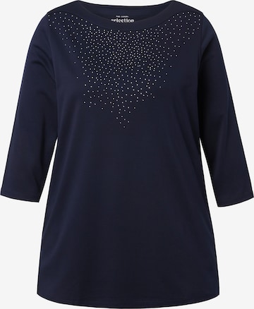 Ulla Popken Shirt in Blau: Vorderseite