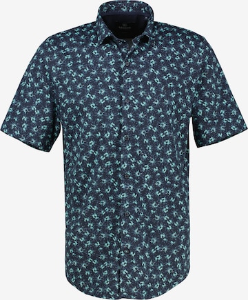 LERROS Overhemd in Blauw: voorkant