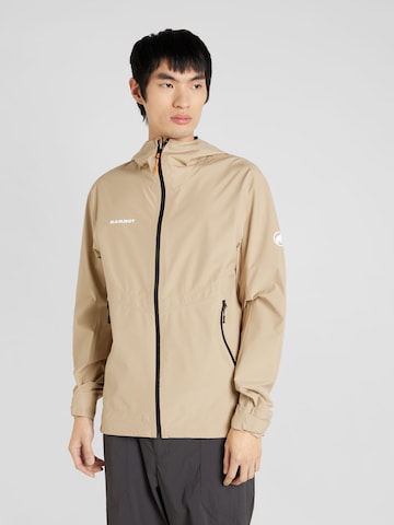 MAMMUT Outdoor jacket 'Alto' in Beige: front