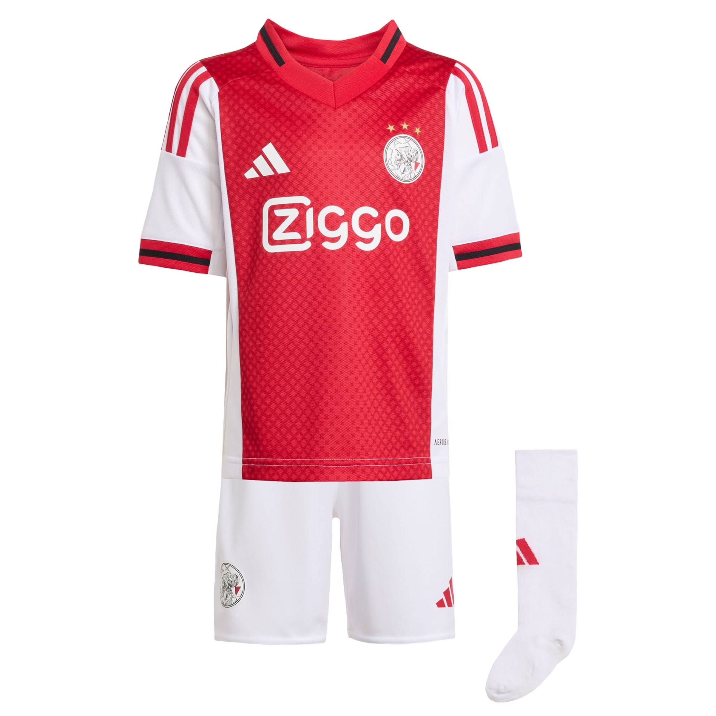 Completo per l'allenamento 'Ajax 25/26' di ADIDAS PERFORMANCE in rosso: frontale