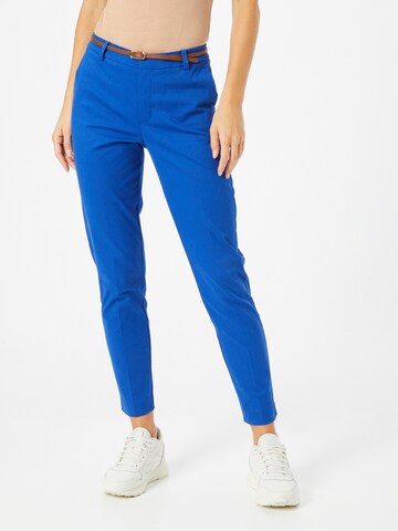 Coupe slim Pantalon chino 'Days' b.young en bleu : devant