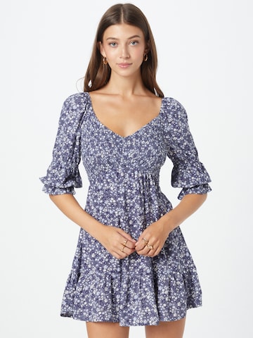 HOLLISTER Kleid in Blau: predná strana