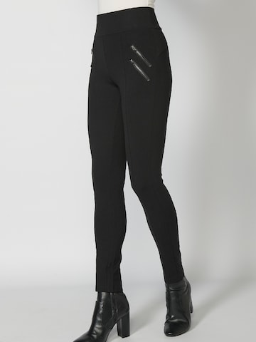 KOROSHI Regular Leggings in Schwarz