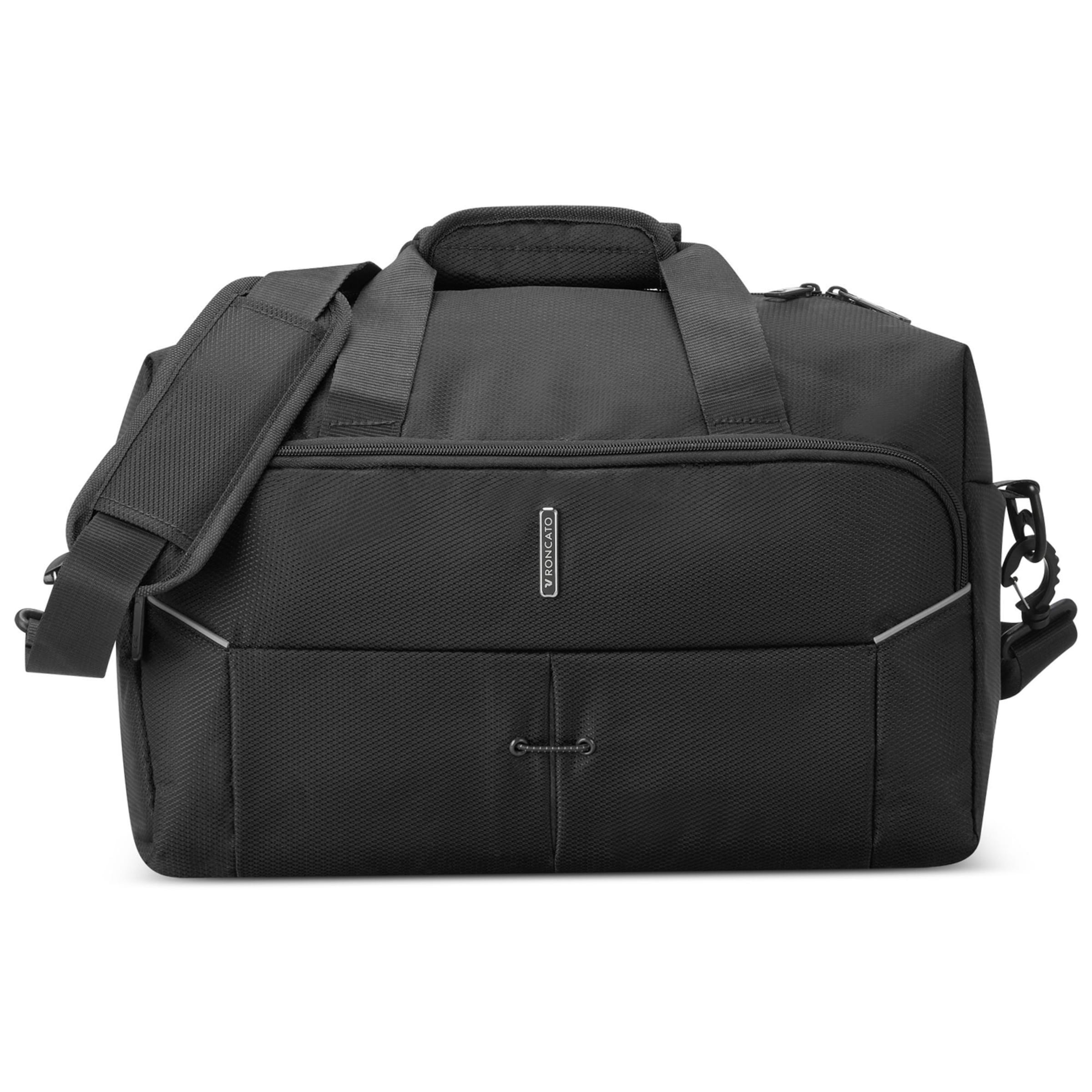 Roncato Weekender in Schwarz: Vorderseite