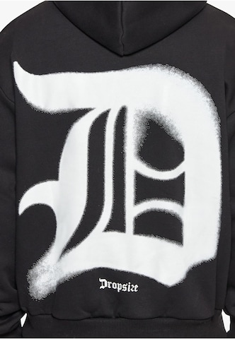 Dropsize Sweatshirt in Schwarz