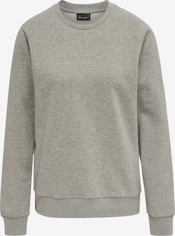 Hummel Sportief sweatshirt in Grijs: voorkant