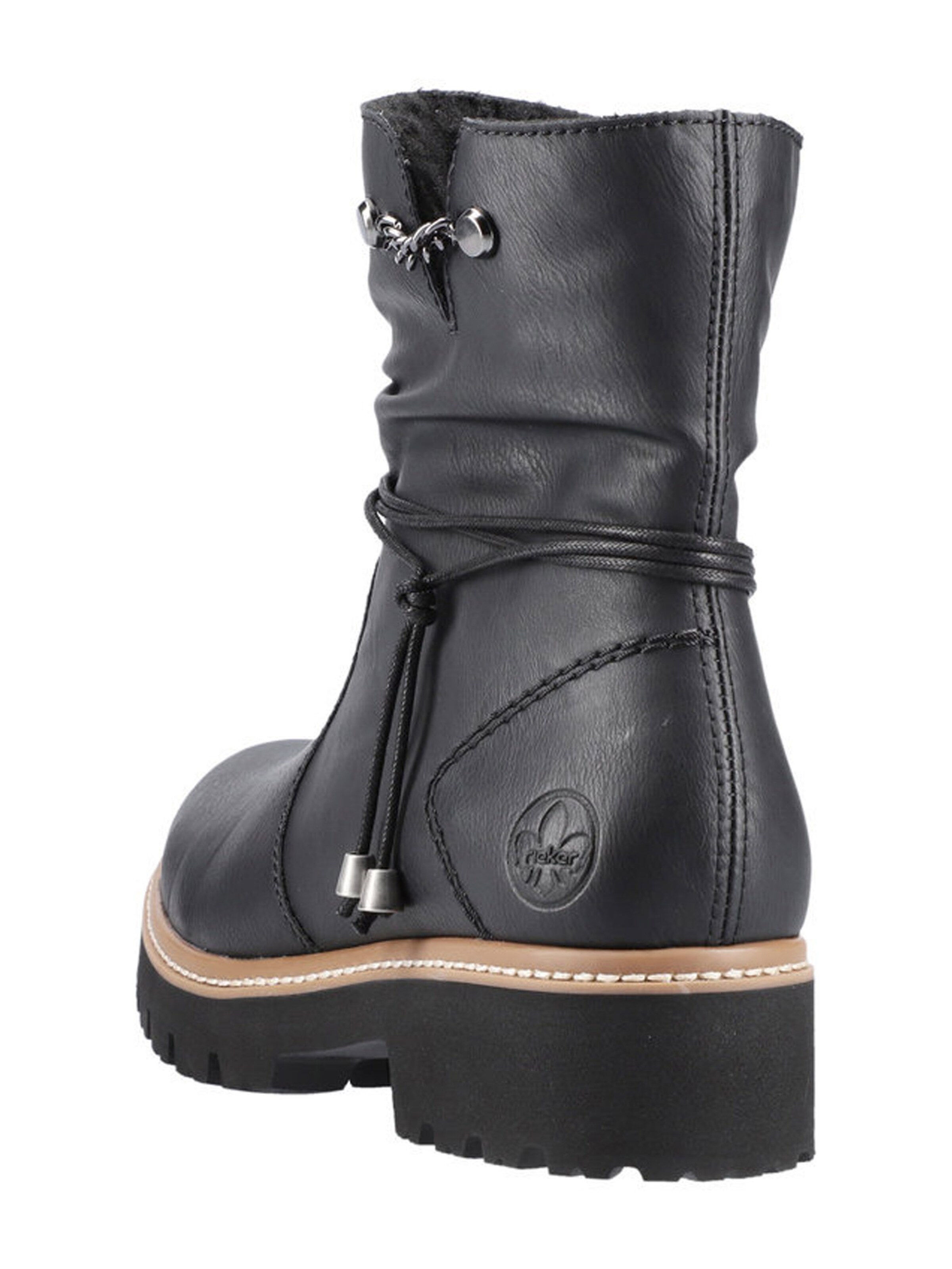 Rieker Stiefelette in Schwarz