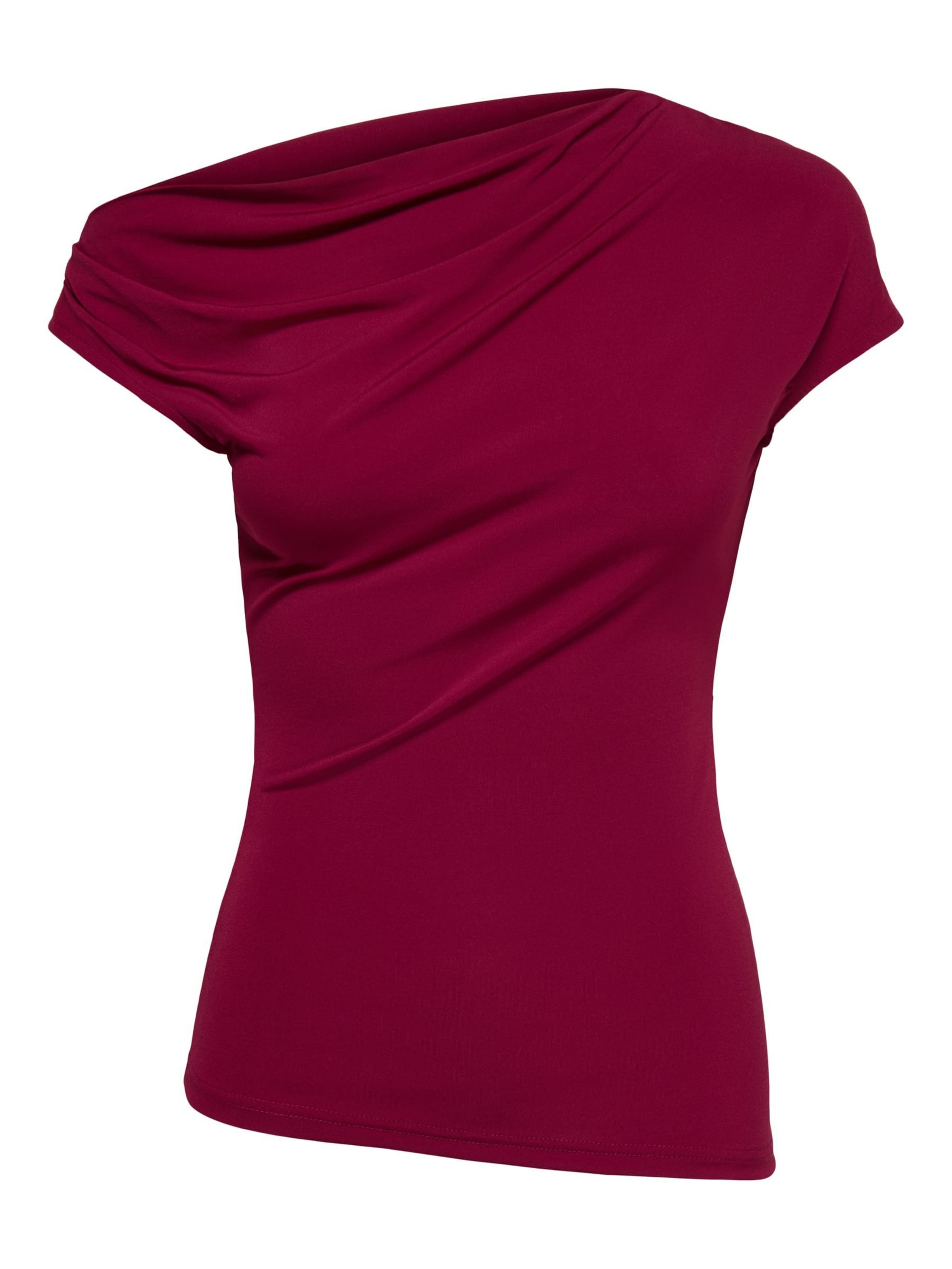 ONLY Top 'ONLARIA' in Rood: voorkant