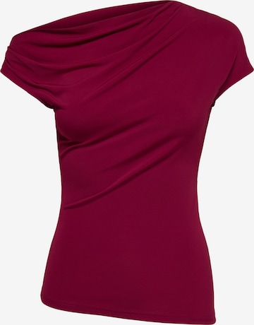 ONLY Top 'ONLARIA' in Rood: voorkant