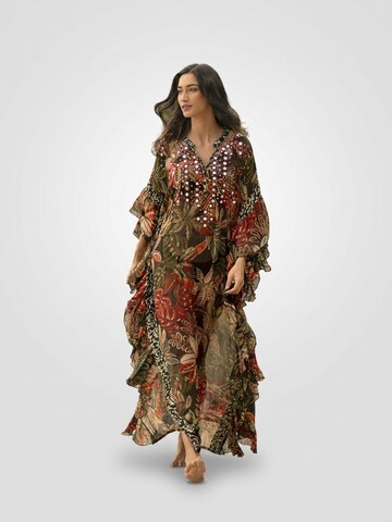 Miss June Kjole 'Caftan Long Esperanza' i sort