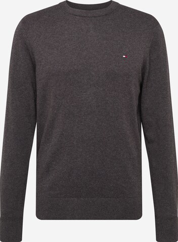 Pull-over TOMMY HILFIGER en gris : devant