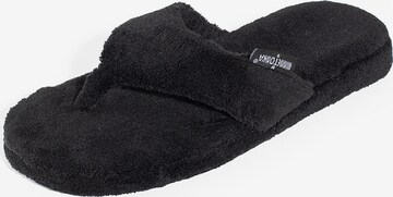 Minnetonka Slipper 'Olivia' i sort: forside