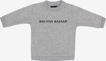 Felpa di Bruuns Bazaar Kids in grigio: frontale