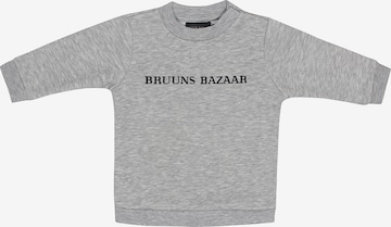 Bruuns Bazaar Kids Majica | siva barva: sprednja stran