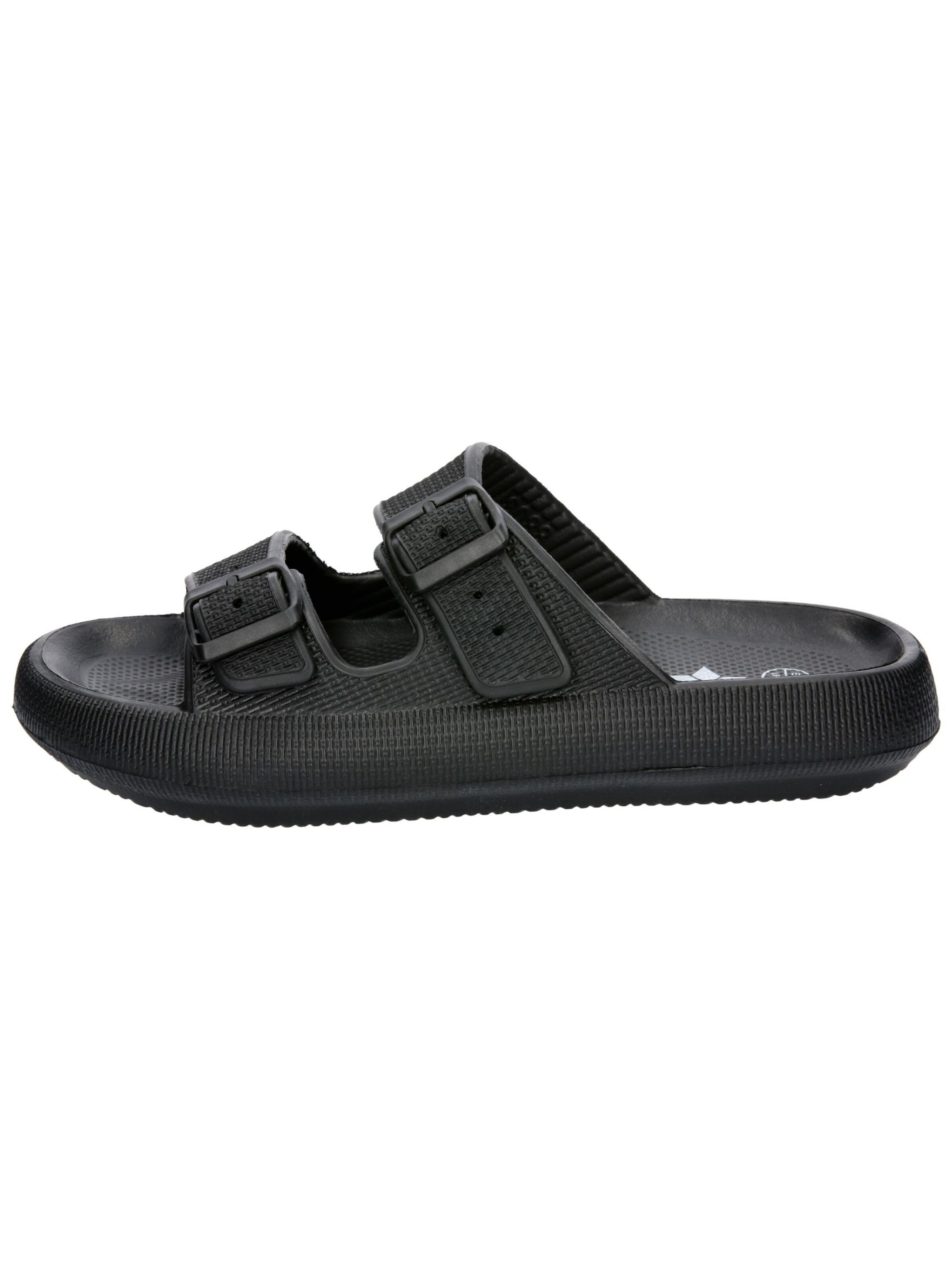 LICO Pantolette 'Hawaii' in Schwarz