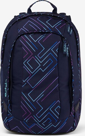 Zaino 'Air' di Satch in blu: frontale