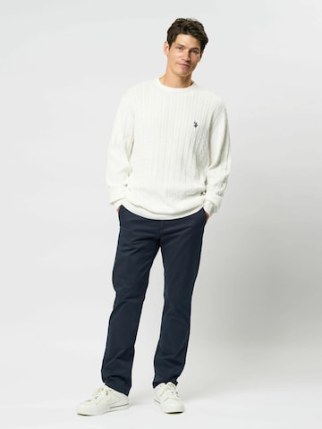 U.S. POLO ASSN. Trui 'Mads' in Wit